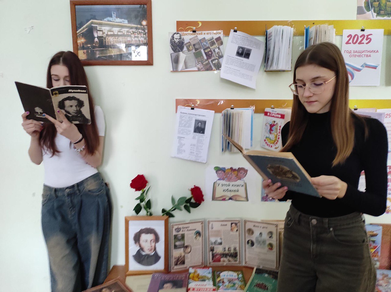 Педагог библиотекарь Королькова Н. И. организовала и провела в феврале, марте следующии выставки и мероприятия. : - день памяти А. С. Пушкина&amp;quot;Он наш поэт, он наша слава&amp;quot;, &amp;quot;256летия И. А. Крылова, &amp;quot; Поэзия доброты Агнии Барто&amp;quot;, &amp;quot;2025 - год Защитника Отеч&amp;quot;.